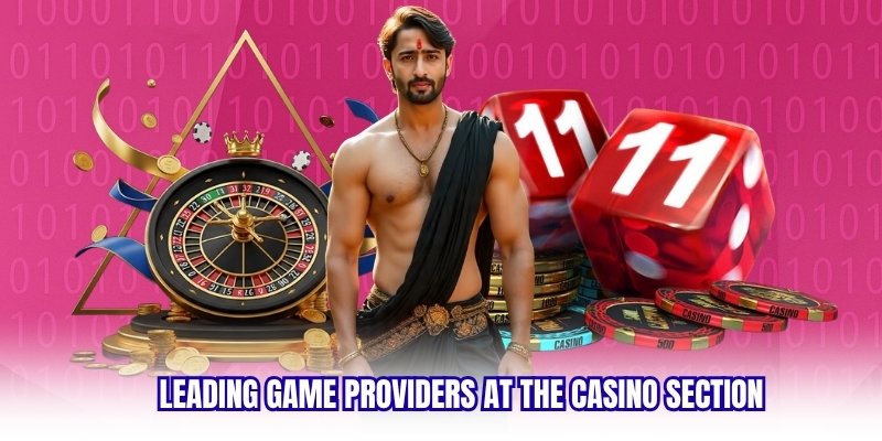 Leading Game Providers at the Casino Section