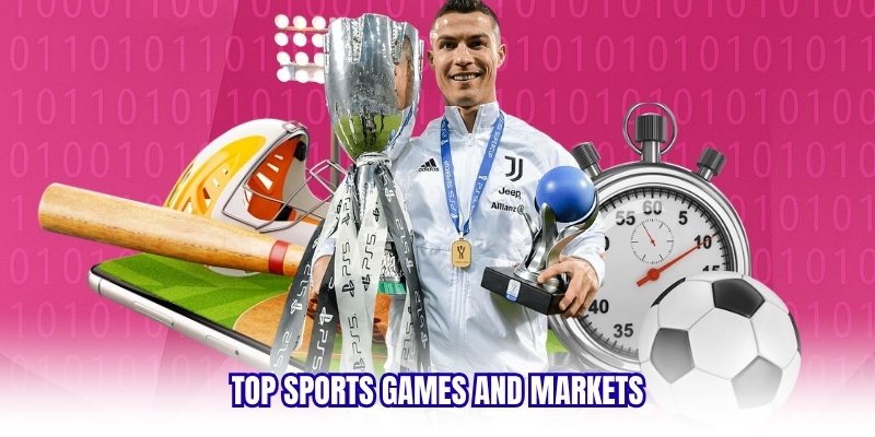 Top sports games and markets